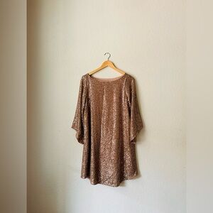 Anthropologie Sequin Tunic Dress Size S